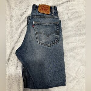 Levi's 517 | Men's Boot Cut Blue Jeans | Vintage